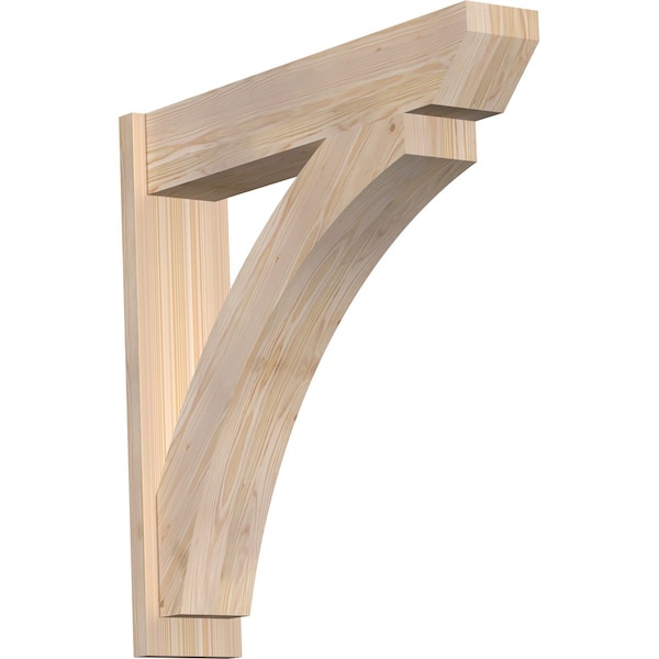 Ekena Millwork Thorton Slat Smooth Outlooker, Douglas Fir, 7 1/2"W x 36"D x 36"H OUT08X36X36THR06SDF - main